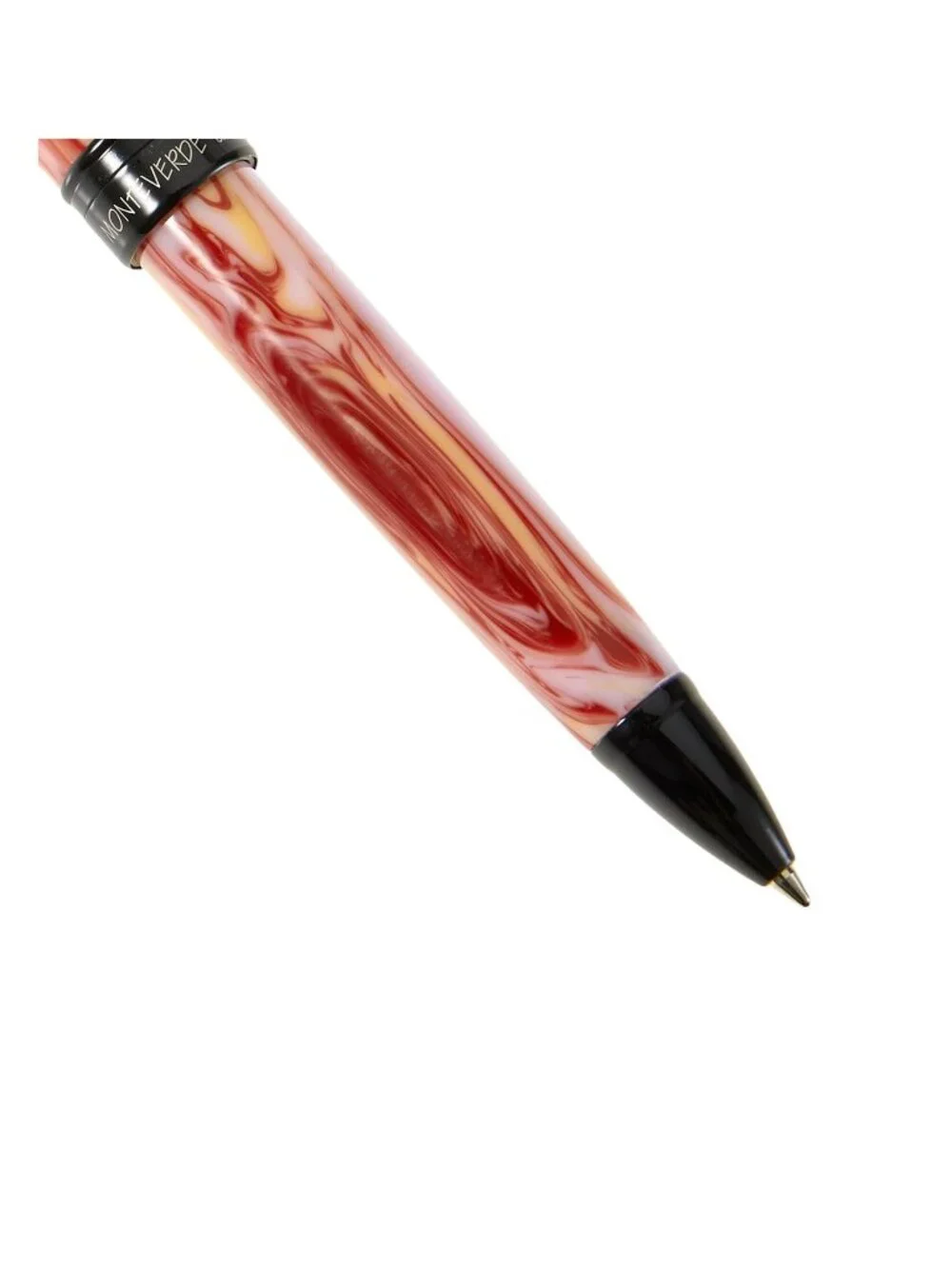 Monteverde USA Prima Red Swirl Ballpoint Pen | Brand New, Never Used